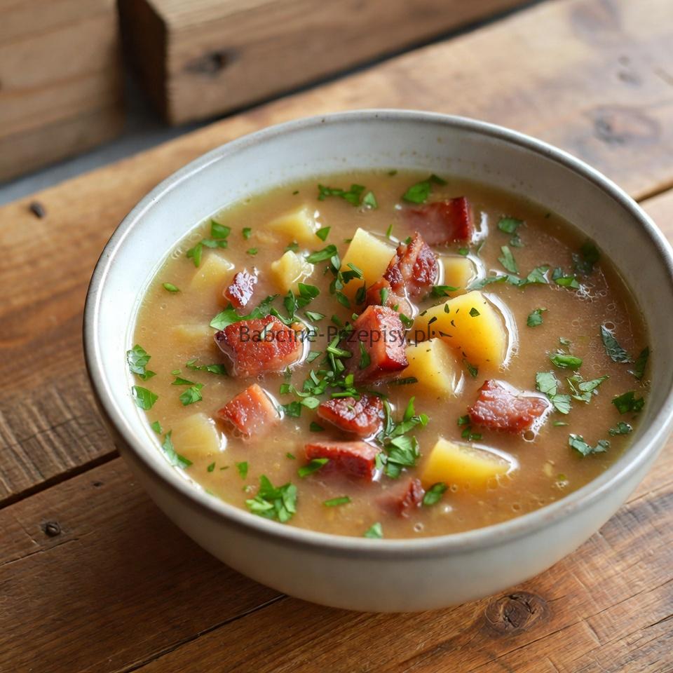 Zupa kartoflanka na wędzonce Zupa kartoflanka na wędzonce